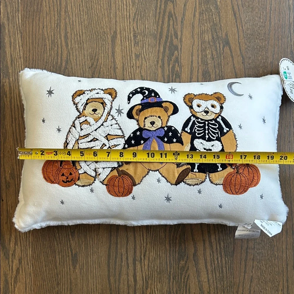 Teddy Bear Halloween Pillow EnVouge VIRAL